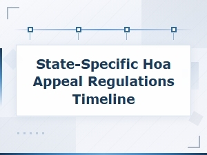 State-By-State Hoa Appeal Deadlines and Regulations